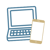 Phone and Laptop